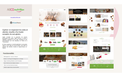 ABCD Nutrition - Webseitengestaltung