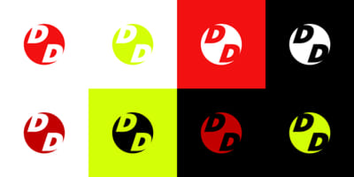 Defiant Digital - Logo Construction for Media Agency - Graphic Identity