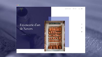 FAYENCERIE D'ART DE NEVERS - E-commerce