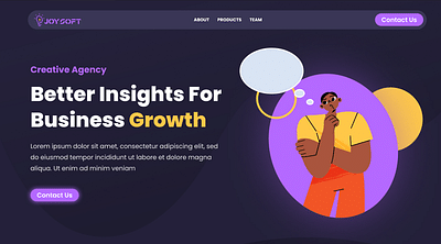 Joy-Soft website - Website Creation