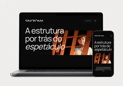 Sincronia – Branding and Web Design - Website Creatie