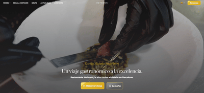 Nueva web Restaurante Hofmann - Creación de Sitios Web