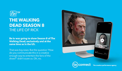 Voo | Be TV: The Walking Dead season 8 - Graphic Design