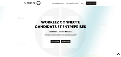 Workeez. Une rencontre, un emploi - Website Creatie