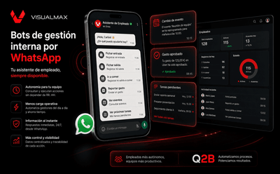 Visualmax — Automatizaciones con IA para gestión y captación comercial - Ciber seguridad