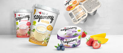 SOYUMMY Packaging & Salesfolder - Markenbildung & Positionierung