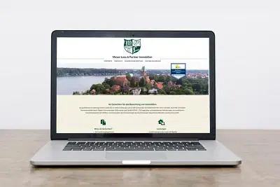 Website für Meyer-Loos & Partner Immobilien - Webseitengestaltung