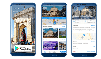 Android app for a client from travel industry - Branding y posicionamiento de marca
