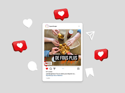 Des réseaux sociaux qui donnent faim - Social Media
