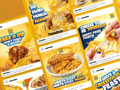 Everything But Cheese: 8M Reach in 6 Months - Social Media