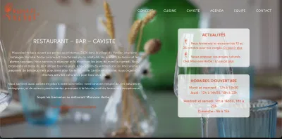 Web application for a restaurant - SEO