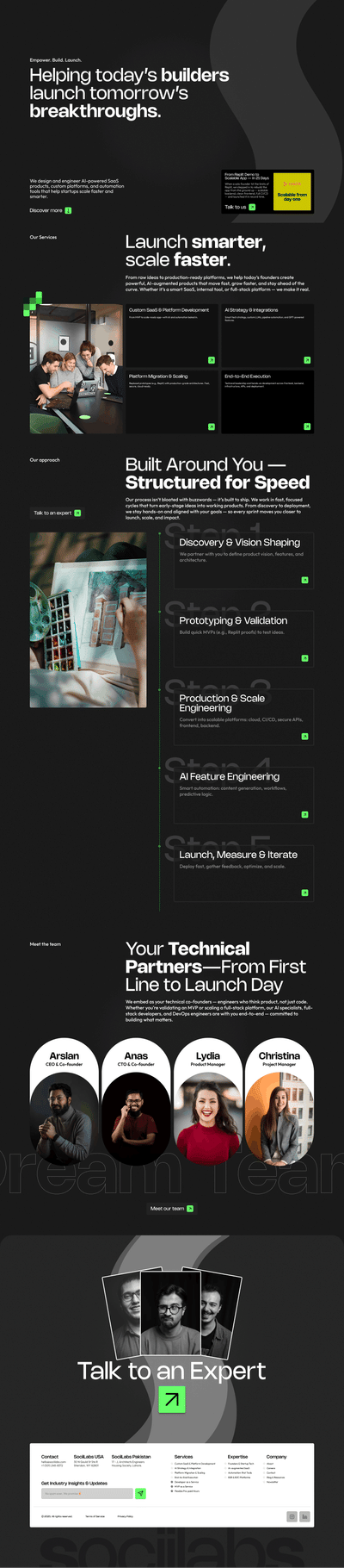 SociiLabs Portfolio - Administración web