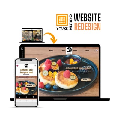 Website development for a cafe - Website Creatie
