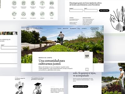 Rediseño Web "El Sembrador" Market Gardening - Creación de Sitios Web