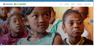 Creation site web : ONG VAHATRA - Creación de Sitios Web