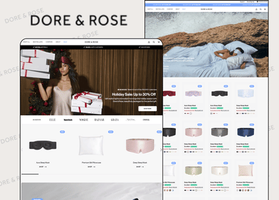 Dore & Rose - E-commerce