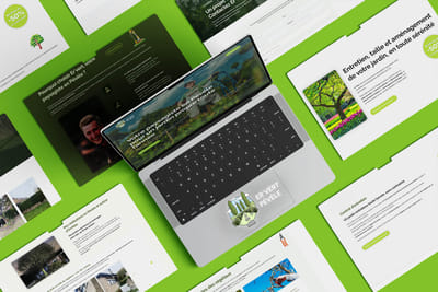 Conception du site d'Er'vert Pévèle - Création de site internet