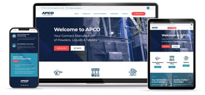 APCO Packaging - Création de site internet