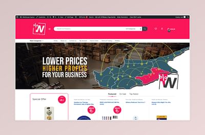 Warehouse Website - E-commerce
