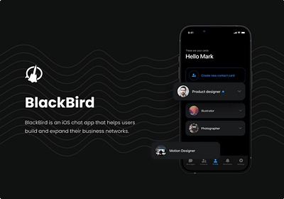 BlackBird - Application mobile