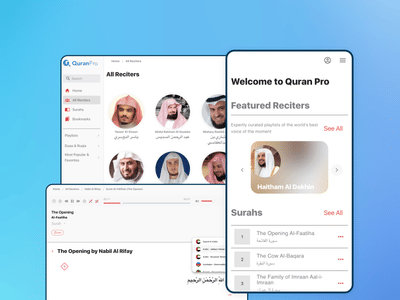 User-friendly Platform for Quran Learners - Mobile App