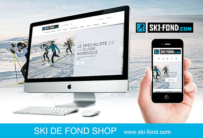 Ski de Fond - Webseitengestaltung