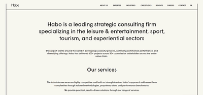 Création site internet - Habo Studio - Website Creation