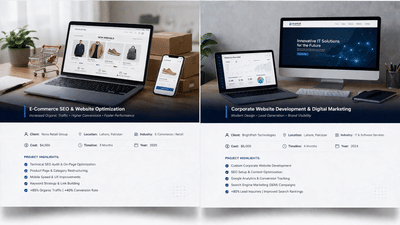 E-Commerce Website Development & SEO Optimization - E-commerce