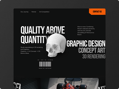 Portfolio de More is More - Création de site internet