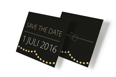 Carte d'invitations pour un mariage - Design & graphisme