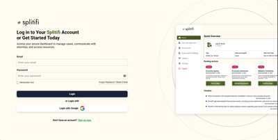 Splitifi - Divorce Management Platform - Développement de Logiciel