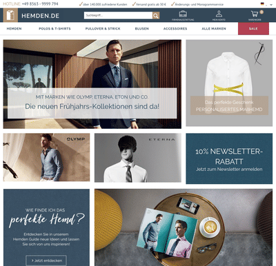 E-Commerce Shop - Webanwendung