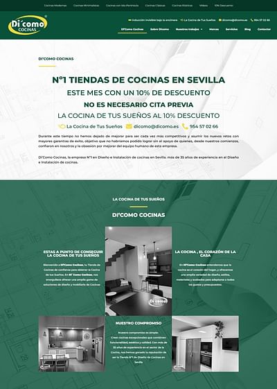 Di´Como Cocinas - Marketing