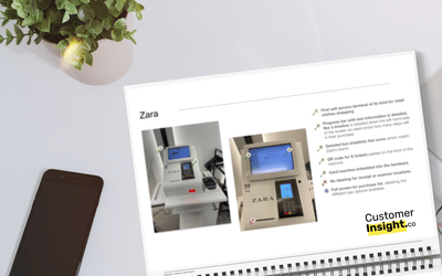 Competitor Analysis for Compact Kiosks - Ergonomy (UX/UI)