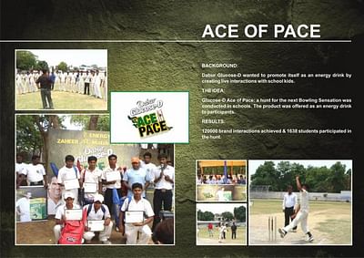ACE OF PACE - Advertising