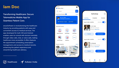 Transforming Healthcare: Secure Telemedicine APP - Mobile App