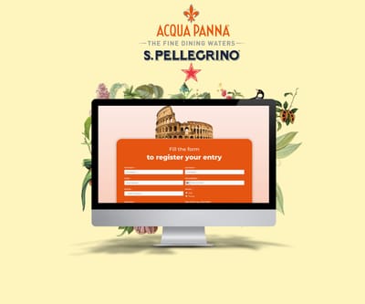 Acqua Panna - Website Creation