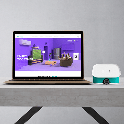 Hisense Global eCommerce design and development - Digital Strategy