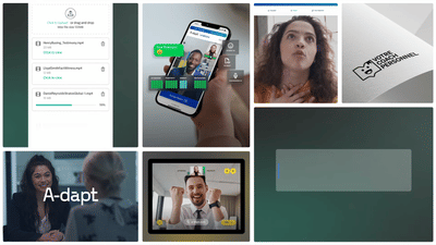 A-dapt: Branding, UX & Global Marketing - Web Application