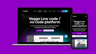 Site web pour logiciel SaaS : Veggo - Création de site internet