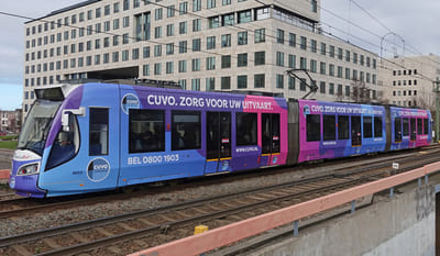 CUVO Uitvaartzorg Den Haag outdoor campaign - Reclame