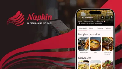 Developpement d'application pour la restauration - Design & graphisme