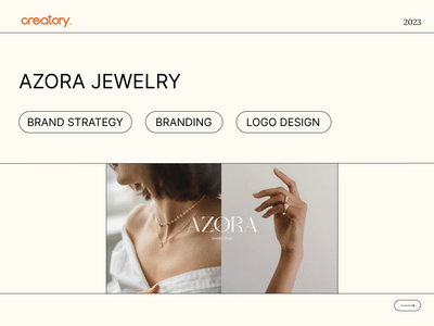 Branding for Azora Jewelry - Markenbildung & Positionierung