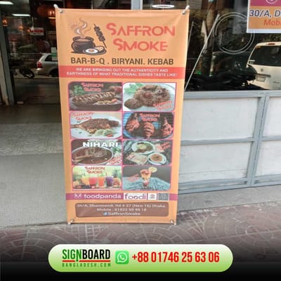 Stand Banner Price in Bangladesh - Advertising