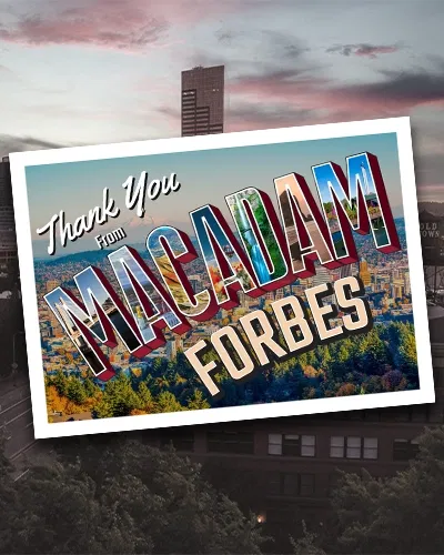 Macadam Forbes Website Refresh - Digital Strategy