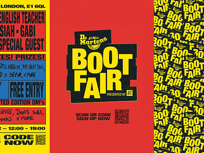 Dr. Martens: Event Creative Direction & Design - Stratégie de contenu