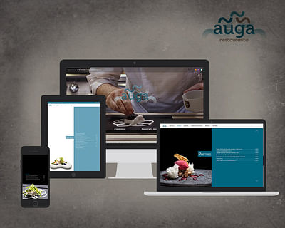 Diseño web para restaurante - Création de site internet