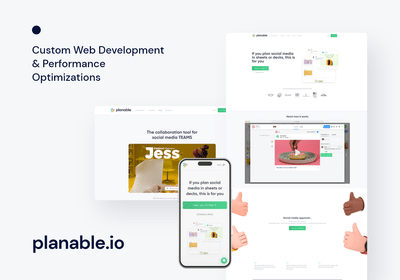 Web revamp for content collaboration platform - Website Creatie