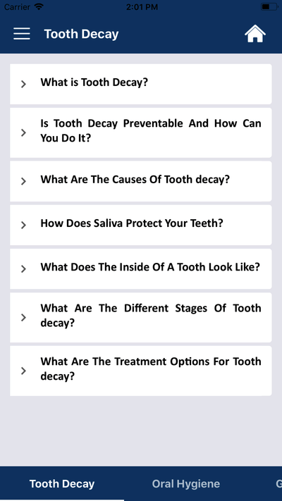 APP Development for Dental Care - Mobile App