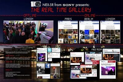 THE SONY NEX-5R REAL TIME GALLERY - Publicité